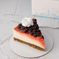Blueberry Cheesecake Slice