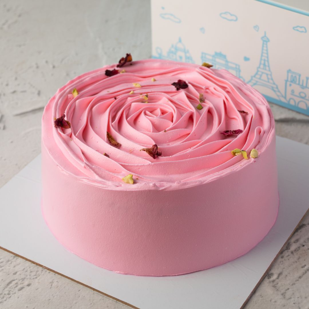 Rose pistachio | 500GM Cake